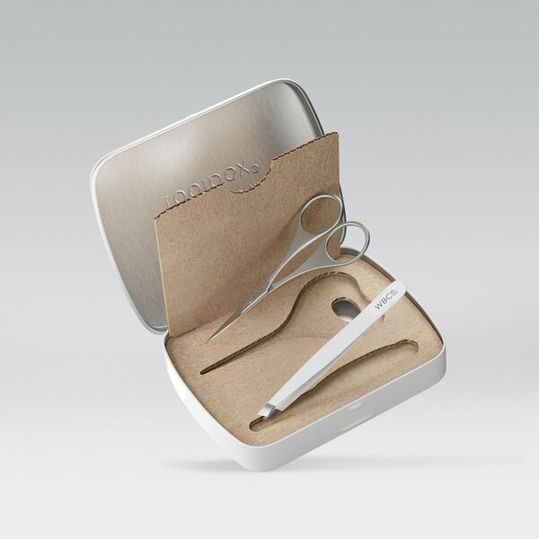 סט פינצטה מספריים